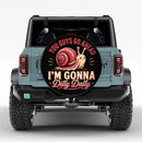 Dilly Dally Snail Car Spare Tire Cover