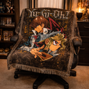 Yu Gi Oh Woven Throw Blanket