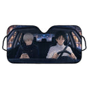 Yuta Okkotsu X Toge Inumaki Jujutsu Kaisen Car Auto Sunshades