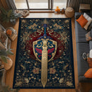 Zelda Master Sword Rectangular Area Rug