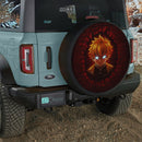 Zenitsu Demon Slayer Break Wall Jeep Car Spare Tire Cover