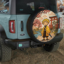 Zenitsu Anime Demon Slayer Kimetsu No Yaiba Car Spare Tire Cover