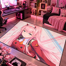 Zero Two Darling In The Franxx Rectangular Area Rug