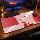 Zero Two Mono Red Darling In The Franxx Desk Mat