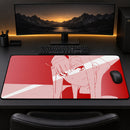 Zero Two Mono Red Darling In The Franxx Desk Mat