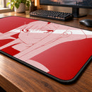 Zero Two Mono Red Darling In The Franxx Desk Mat