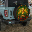 Zoro One Piece Stained Glass Jeep Car Spare Tire Cover