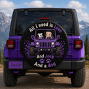 Purple Betty Boop Love Jeep Dog Car Spare Tire Cover