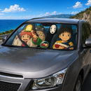 Ghibli Studio Ponyo Anime Custom Car Windshield Sunshades
