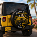 Yellow Betty Boop Love Jeep Dog Car Spare Tire Cover