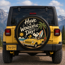 Wonderful Summer Snoopy Beach Car Spare Tire Cover