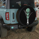 Alien Zip Jeep Car Spare Tire Cover