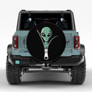 Alien Zip Jeep Car Spare Tire Cover