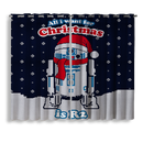 All I Want For Christmas Is R2 Window Curtain