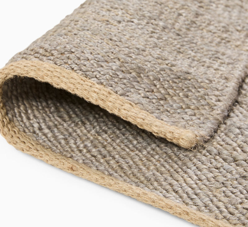 Angled Modern Form Jute Minimalist Rug Home Room Decor