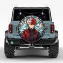 Shoto Todoroki My Hero Academia Japan Anime Stained Glass Jeep Car Spare Tire Cover