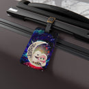 Anya Spy X Family Dog Love You To The Moon Galaxy Luggage Tag