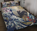 Arceus Vs Giratina Palkia Dialga Pokemon The Great Wave Quilt Bed Sets