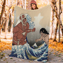 Attack On Titans The Great Wave Premium Blanket