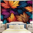 Autumn Leaf Colorfull Tapestry