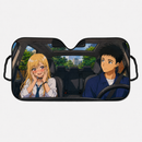 My Dress Up Darling Marin Waifu Anime Girl Custom Car Windshield Sunshades