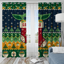 Yoda Christmas Window Curtain