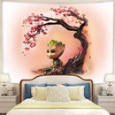 Groot Cherry Blossom Tapestry