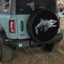 Fish Skeleton Jeep Car Spare Tire Cover