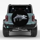 Fish Skeleton Jeep Car Spare Tire Cover