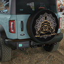 Mandala Meditating Batman Yoga Jeep Car Spare Tire Cover