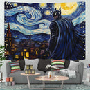 Batman Starry Night Tapestry