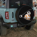 BB-8 Robot Unzipped Jeep Car Spare Tire Cover