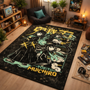 Muichiro Tokito  Demon Slayer Anime Rectangular Area Rug