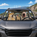 Doge Meme Custom Car Windshield Sunshades