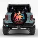 Bear Into the Forest Jeep Car Spare Tire Cover
