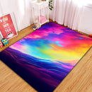 Colorful Landscapes Rectangular Area Rug