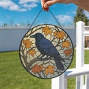 Bird Stained Glass Suncatcher