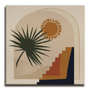 Square Boho Chic Wall Art Painting For Home and Office Wall Decoration