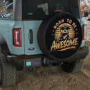 Cool Otter Born To Be Awesome Jeep Car Spare Tire Cover