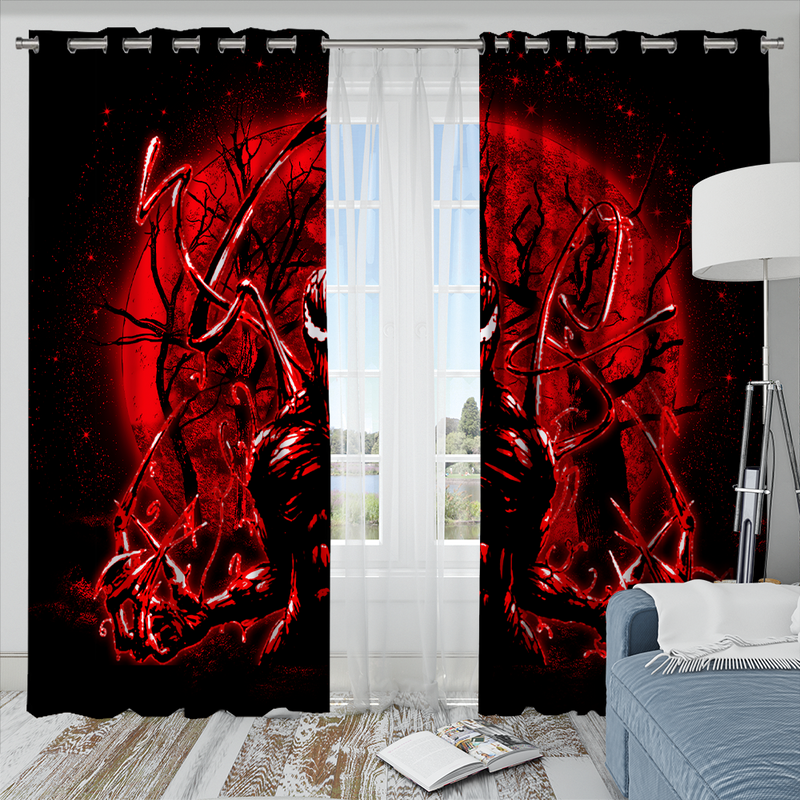 Carnage Moonlight Window Curtain