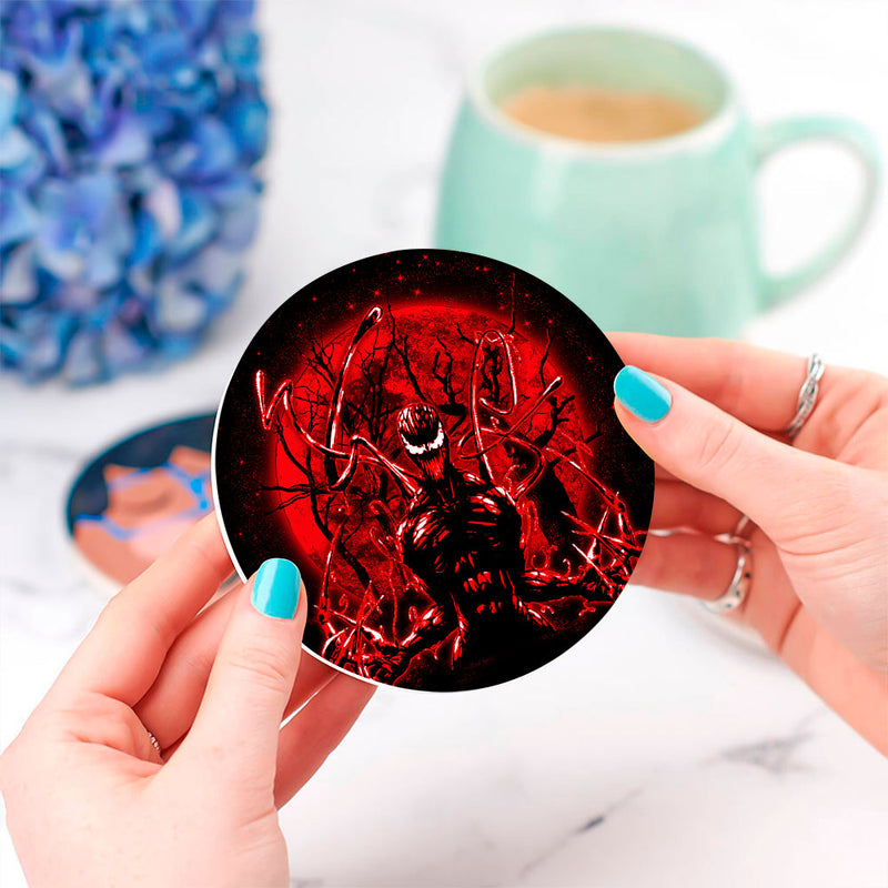 Carnage Moonlight Ceramic Decor Coaster - Gift Idea