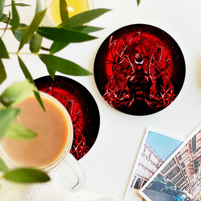 Carnage Moonlight Ceramic Decor Coaster - Gift Idea