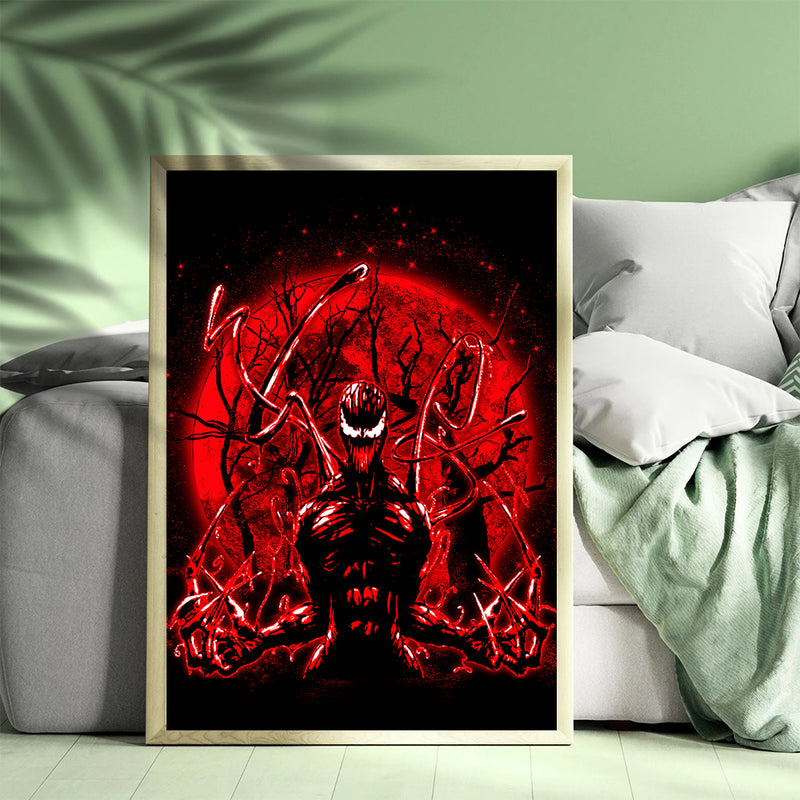 Carnage Moonlight  - Living Room - Canvas Wall Art - Print - Wall Decor