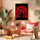 Carnage Moonlight  - Living Room - Canvas Wall Art - Print - Wall Decor