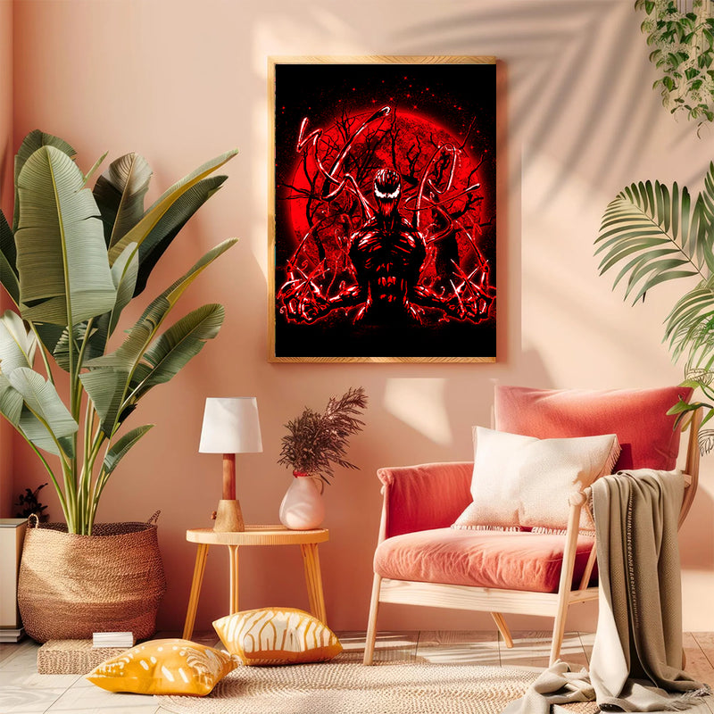 Carnage Moonlight  - Living Room - Canvas Wall Art - Print - Wall Decor