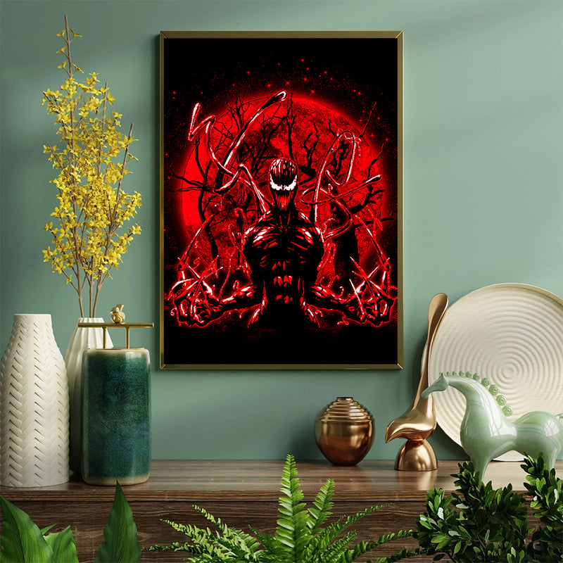 Carnage Moonlight  - Living Room - Canvas Wall Art - Print - Wall Decor