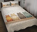 Cute Cat Quilt Bed Sets