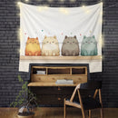 Cute Cats Tapestry