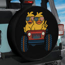 US Couple Ducks Drive Jeep Car Spare Tire Cover