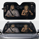 Reggie × Hazenoki Jujutsu Kaisen Car Auto Sunshades